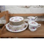 PART VINTAGE ROYAL STAFFORD TEA SET