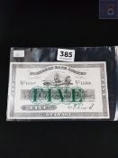 NORTHERN BANK LIMITED £5 BANKNOTE 1ST NOVEMBER 1943 N-I/T16360 EXTREMELY FINE CONDITION