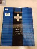 BOOK: THE REGISTER OF GEORGE CROSS