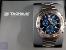 GENUINE TAG HEUER FORMULA 1 WRIST WATCH IN BOX WITH PAPERS