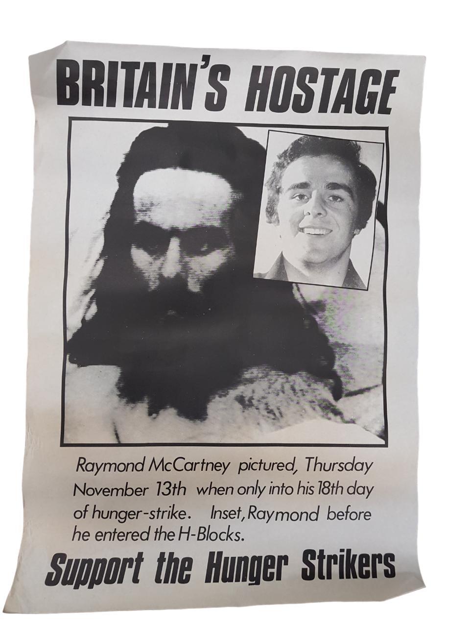 REPUBLICAN POSTER - BRITAIN'S HOSTAGE