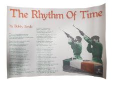 REPUBLICAN POSTER - THE RHYTHM OF TIME BY BOBBY SANDS