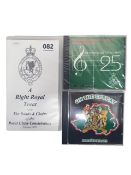 QUANTITY OF ROYAL ULSTER CONSTABULARY MUSIC VIDEO AND CDs