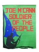 HAND SCREEN PAINTED REPUBLICAN POSTER - JOE McCANN