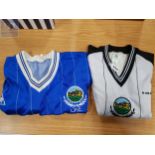 2 OLD LINFIELD FC FOOTBALL SHIRTS