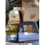 BOX LOT OF BOXED LILLIPUT LANE COLLECTABLES
