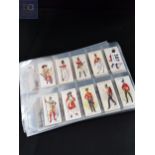 3 SETS OF CIGARETTE CARDS (2 MILITARY AND 1 OTHER)