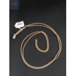 9 CARAT GOLD GUARD CHAIN 64.4G