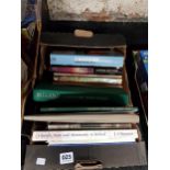 BOX OF IRISH BOOKS