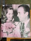 LARGE BOOK - WEDDINGS AND MOVIE STARS