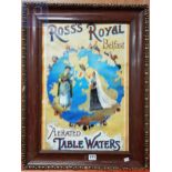 ROSS'S ROYAL TABLE WATERS ADVERTISING PICTURE