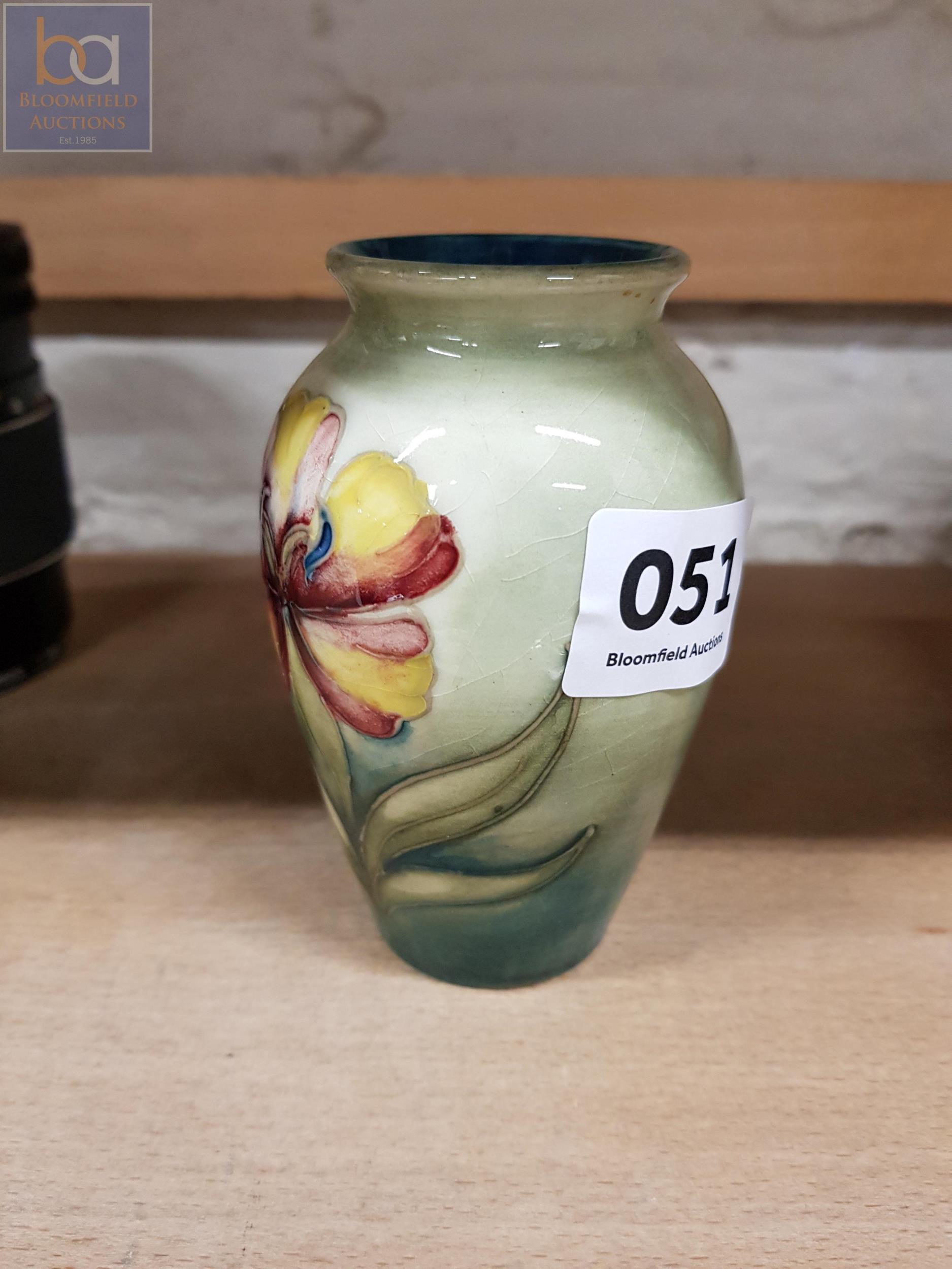 MOORCROFT VASE A/F