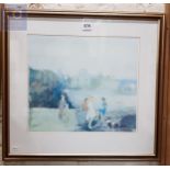 TOM CARR PRINT - CHILDREN ON THE FRONT