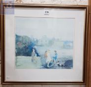 TOM CARR PRINT - CHILDREN ON THE FRONT