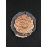 THIRD REICH DRIVERS BADGE BRONZE