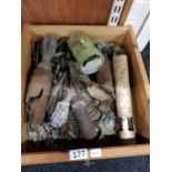 BOX OF WORLD WAR 2 RELICS