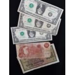 MIXED BANK NOTES