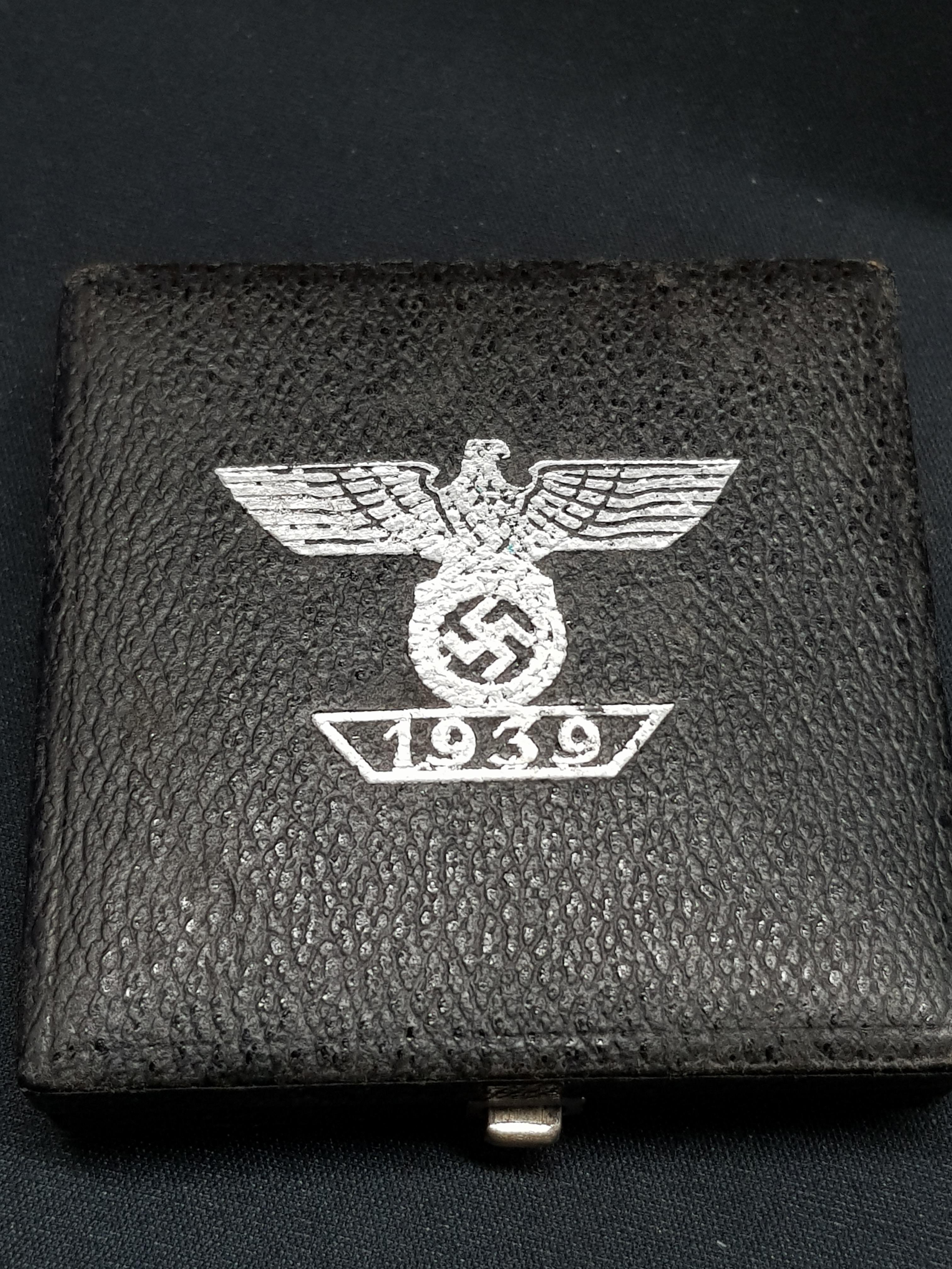 THIRD REICH CASED IRON CROSS 1ST CLASS CLASP WITH PIN - Image 6 of 6