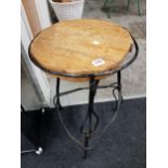 HAND MADE DESIGNER CAST IRON STOOL