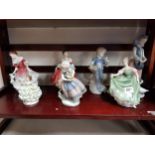 QUANTITY OF ROYAL DOULTON/LLADRO AND OTHER CERAMICS SOME A/F