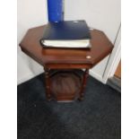 EDWARDIAN SHAPED MAHOGANY TABLE