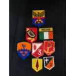 BAG OF MILITARY PATCHES