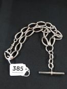 ANTIQUE SILVER ALBERT CHAIN 100G