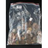 BAG OF ASSORTED COINS