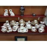 LARGE QUANTITY OF ROYAL ALBERT COUNTRY ROSE DINNER AND TEA SERVICE