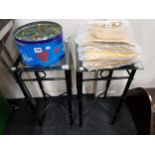 PAIR OF MODERN LAMP TABLES