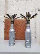 PAIR OF RUSSIAN CLUSTER BOMBS