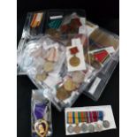 LARGE QUANTITY OF VARIOUS WAR MEDALS