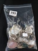LARGE QUANTITY OF SILVER JEWELLERY