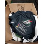 QUANTITY OF RUC/PSNI T-SHIRTS AND AMERICAN KOSOVO T-SHIRTS