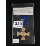 THIRD REICH LUFTWAFFE 25 YEAR SERVICE MEDAL