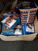 LARGE BOX LOT OF BLU RAYS