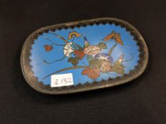 CLOISONNE DISH