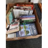 BOX OF MOSTLY MILITARY BOOKS