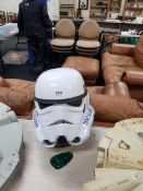 STORMTROOPER REPLICA HELMET SIGNED