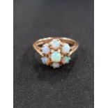 9 CARAT OPAL RING