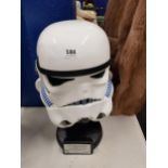 STORMTROOPER HELMET SIGNED BY ANDREW AINSWORTH