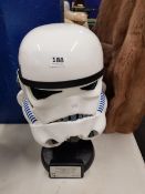 STORMTROOPER HELMET SIGNED BY ANDREW AINSWORTH