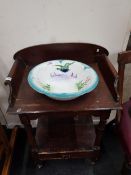 ANTIQUE WASH STAND AND BASIN