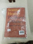 IRISH BOOK: SEAMUS HEANEY - THE BURIAL AT THEBES