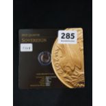 2012 PROOF QUARTER SOVEREIGN