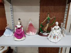 7 VARIOUS FIGURES TO INCLUDE DOULTON