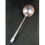 SCOTTISH SILVER LADLE 14" EDINBURGH 1793/94