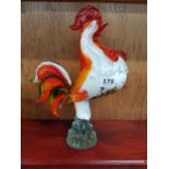 LARGE MURANO GLASS COCKEREL