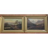 PAIR OF VICTORIAN OIL LANDSCAPES