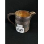 SILVER MILK JUG LONDON 1812/13 7CMS TALL INCLUDING SPOUT